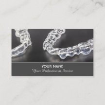 Elegante Visitenkarte für Zahnärzte