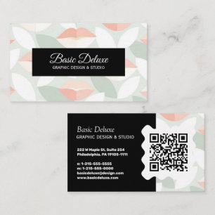 Elegante Visitenkarte - QR-Code
