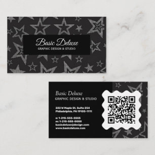 Elegante Visitenkarte - QR-Code