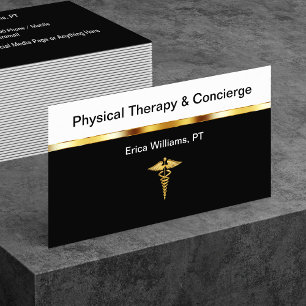 Elegante Visitenkarten für Physiotherapeuten im Co Visitenkarte