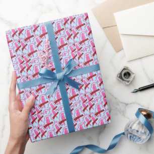Elegante Vogelmuster-Geschenkpapier Geschenkpapier