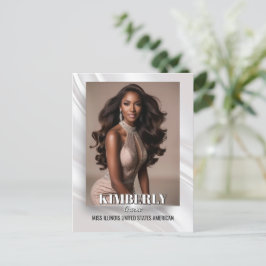 Elegante Wallfahrtskirche Madonna del Sasso Postkarte