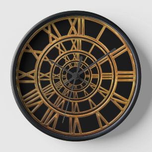 Elegante Wanduhr
