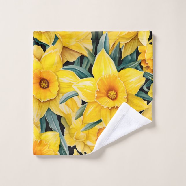 Elegante Wasserfarbe Waschlappen (Waschlappen)