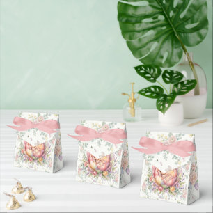 Elegante Wasserfarben-Blumen-Geschenkbox Geschenkschachtel