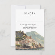 Elegante Wasserfarben-Hochzeit Amalfi Italien