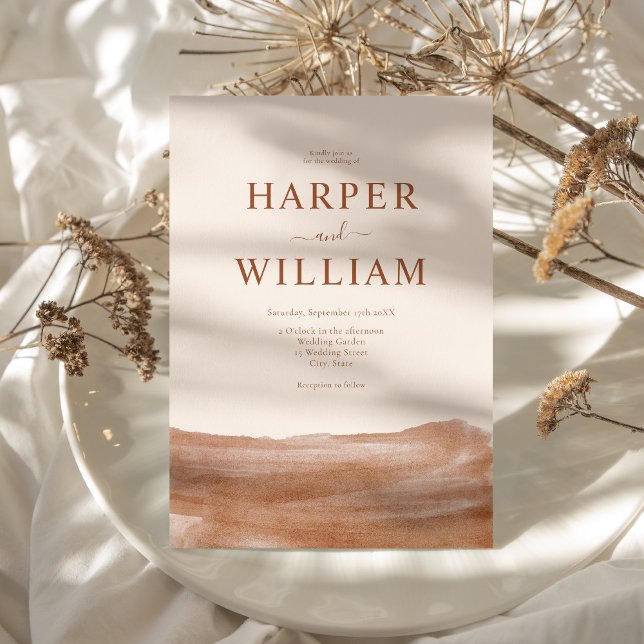 Elegante Watercolor Einladung (Von Creator hochgeladen)