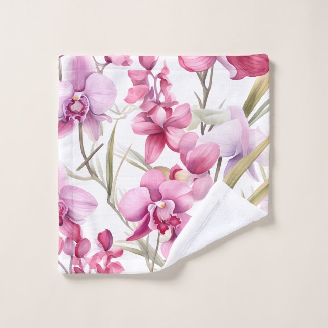 Elegante Watercolor Waschlappen (Waschlappen)