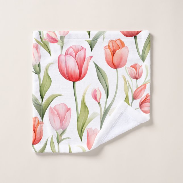 Elegante Watercolor Waschlappen (Waschlappen)
