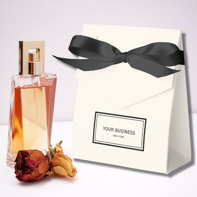 Elegante Website mit Firmennamen benutzerdefiniert Geschenkschachtel (Von Creator hochgeladen)