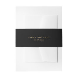 Elegante Wedding Invitation Bly Band