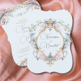 Elegante Wedding Probe Dinner Regency Blue