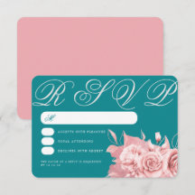 Elegante Wedding Rose Gold Floral Foil UAWG Aquama