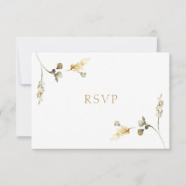 Elegante Wedding RSVP Card