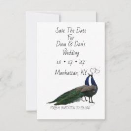 Elegante Wedding Save the Date Card