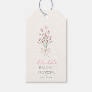 Elegante, weiche, feminine Brautparty  Geschenkanhänger