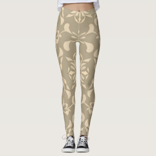 Elegante weiche Leggings mit Nahtloser Dekoration 