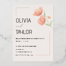 Elegante weiche Sage-Grün- und Pfirsich-Hochzeitse
