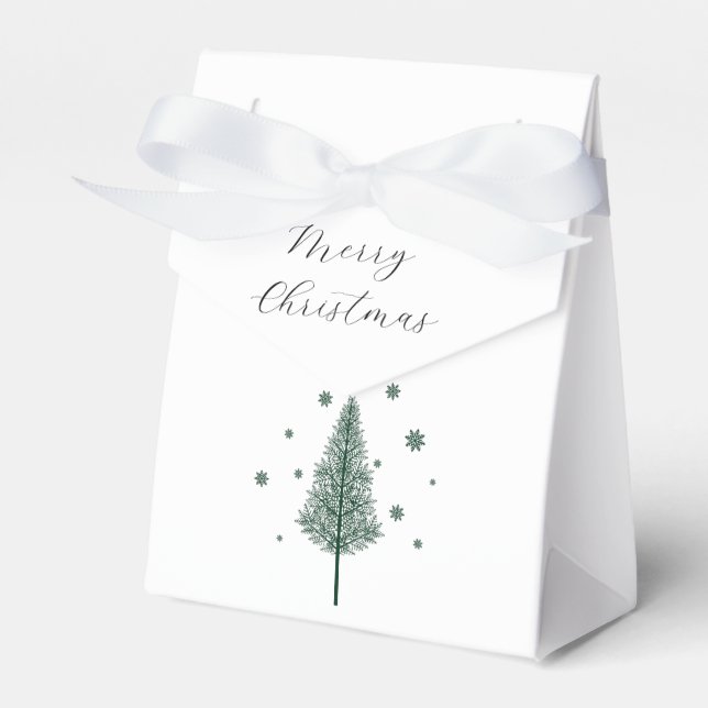 Elegante Weihnachten Geschenkschachtel (Vorderseite)