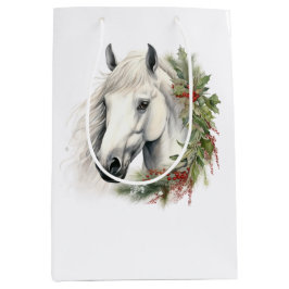 Elegante Weihnachten Mittlere Geschenktüte