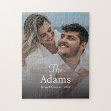 Elegante Weihnachten | Modern Trendy Fun Couple