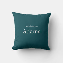 Elegante Weihnachten | Modern Trendy Fun Couple Kissen