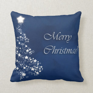 Elegante Weihnachten Sparkling Bäume Kissen