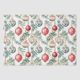 Elegante Weihnachten - Vintage Ornamente Seidenpapier