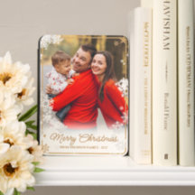 Elegante Weihnachts-Overlay-Foto-Schneeflocke