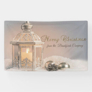 Elegante Weihnachtsbälle, Lantern Banner