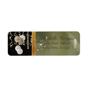 Elegante Weihnachtsbälle, Sparkle, Grün