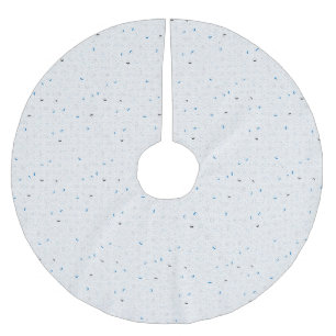 Elegante Weihnachtsbaumröschen Kundenservice und Polyester Weihnachtsbaumdecke