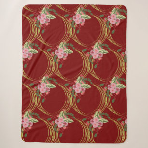 Elegante Weihnachtsblumen-Weihnachtsdekoration Sherpadecke