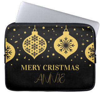 Elegante Weihnachtselektronik-Tasche Laptopschutzhülle
