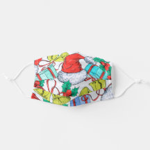 Elegante Weihnachtselemente| Maske