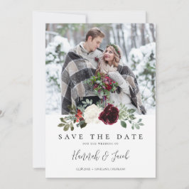 Elegante Weihnachtsfeier Save The Date