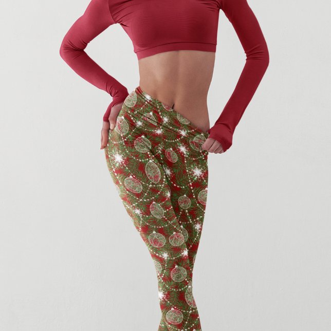 Elegante Weihnachtsfeiertage Leggings (Von Creator hochgeladen)