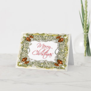 Elegante Weihnachtsgrüße Feiertagskarte