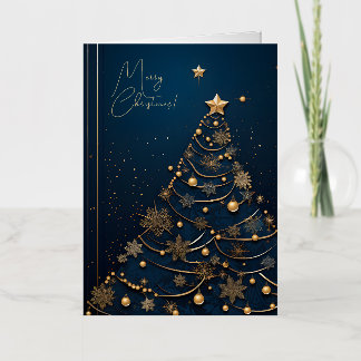 Elegante Weihnachtskartenserie