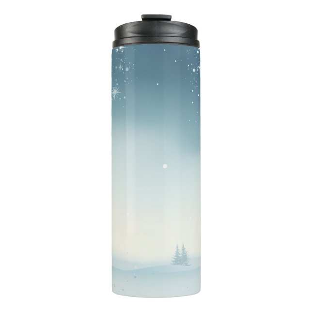 Elegante Weihnachtsreise Umarmung - Holiday Therma Thermosbecher (Vorderseite)