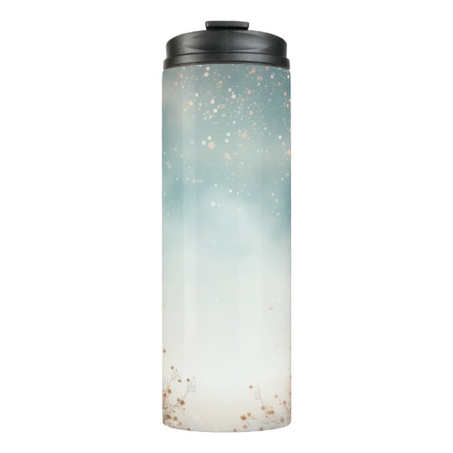 Elegante Weihnachtsreise Umarmung - Holiday Therma Thermosbecher (Vorderseite)