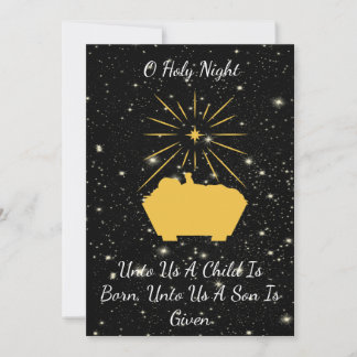 Elegante Weihnachtsszene Sternennacht Weihnachten