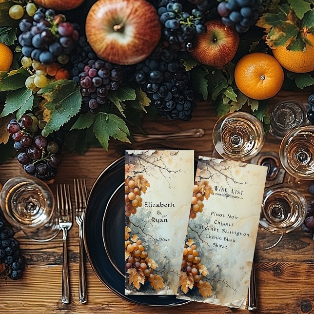 Elegante Weinkarte (Von Creator hochgeladen)