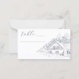Elegante Weinroute Hochzeit in Urlaubsort Platzkarte