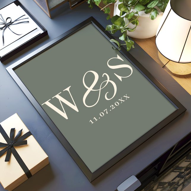 Elegante Weise erste Hochzeit Paare Poster (Von Creator hochgeladen)