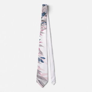 Elegante weiße Marine erröten Krawatte