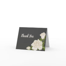 Elegante weiße Rose danken Ihnen