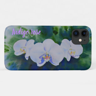 Elegante, weiße tropische Boho-Orchideen Case-Mate iPhone Hülle