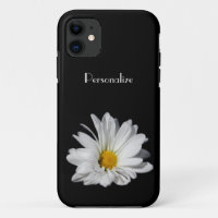 Elegante weißes Gänseblümchen-Blume mit Namen