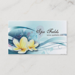 Elegante Wellness-Center-Manager-Geschäfts-Karte - Visitenkarte